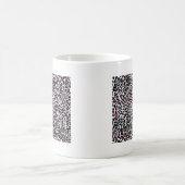 Mug empreinte de léopard rose (Centre)