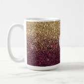 Mug Empreinte de léopard rose Glitz (Gauche)