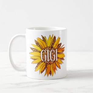 Mug Empreinte de léopard Sunflower GIGI
