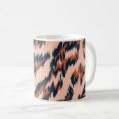 Mug Empreinte de léopard : Textile Design sans joint. (Devant droit)