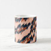 Mug Empreinte de léopard : Textile Design sans joint. (Centre)