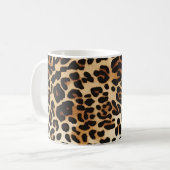 Mug Empreinte de léopard Wild Elegance (Devant gauche)