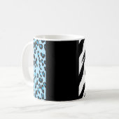 Mug Empreinte de léopard, Zebra Print, Poster de anima (Devant gauche)