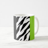 Mug Empreinte de léopard, Zebra Print, Poster de anima (Devant droit)
