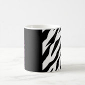 Mug Empreinte de léopard, Zebra Print, Poster de anima (Centre)