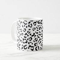 Empreinte de léopard, Zones Léopard, Noir Et Blanc