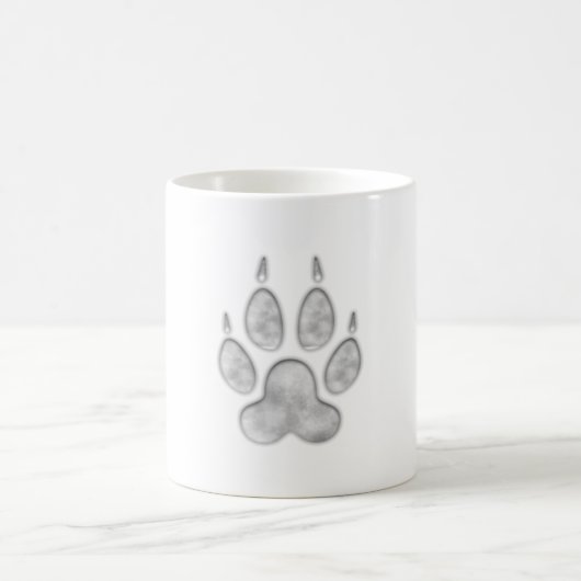 Mug Empreinte de neige de renard (Centre)