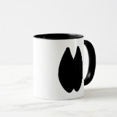 Mug Empreinte de pas d'alpaga (Devant droit)