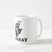 Mug Empreinte de pas de wombat (Devant droit)