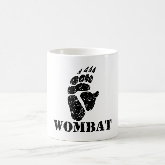 Mug Empreinte de pas de wombat (Centre)