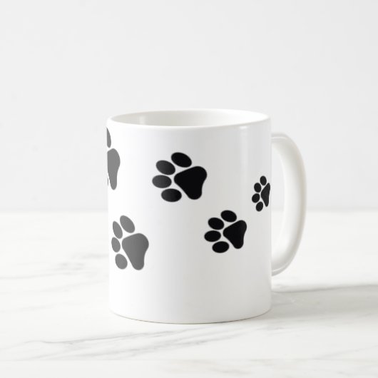 Mug Empreinte de patte (Devant droit)