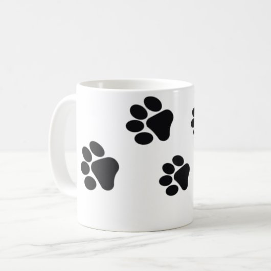 Mug Empreinte de patte (Devant gauche)