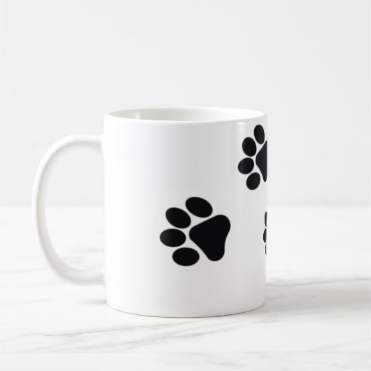 Mug Empreinte de patte (Gauche)