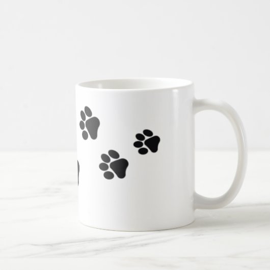 Mug Empreinte de patte (Droite)