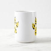 Mug Empreinte de patte Cheetah (Centre)
