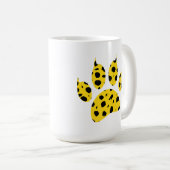 Mug Empreinte de patte Cheetah (Devant droit)