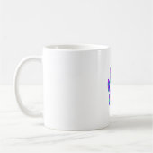 Mug Empreinte de patte cosmique (Gauche)