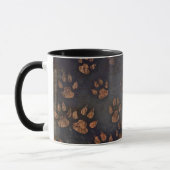 Mug Empreinte de patte de chat (Gauche)