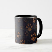 Mug Empreinte de patte de chat (Devant droit)