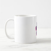 Mug Empreinte de patte de chien flou (Gauche)