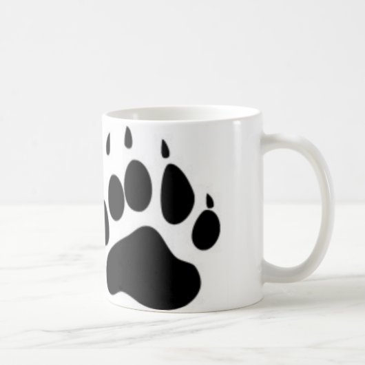 Mug Empreinte de patte d'ours (Droite)