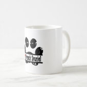 Mug Empreinte de patte français espagnol chien (Devant droit)