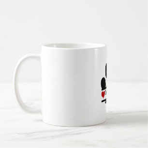 Mug Empreinte de patte français espagnol chien