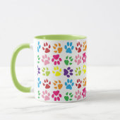 Mug Empreinte de patte personnalisé (Gauche)