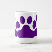 Mug Empreinte de patte pourpre (Centre)
