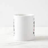 Mug Empreinte de Patte Sentiment Patte Positif Aujourd (Centre)