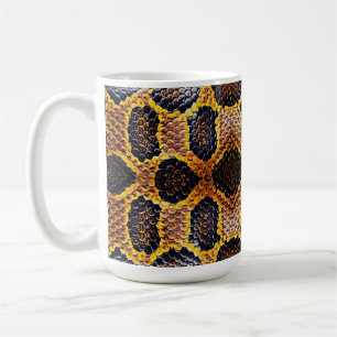 Mug empreinte de peau de serpent anaconda