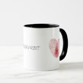 Mug empreinte digitale (Devant droit)