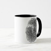 Mug Empreinte digitale (Devant droit)