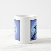 Mug Empreinte digitale de cerveau (Centre)