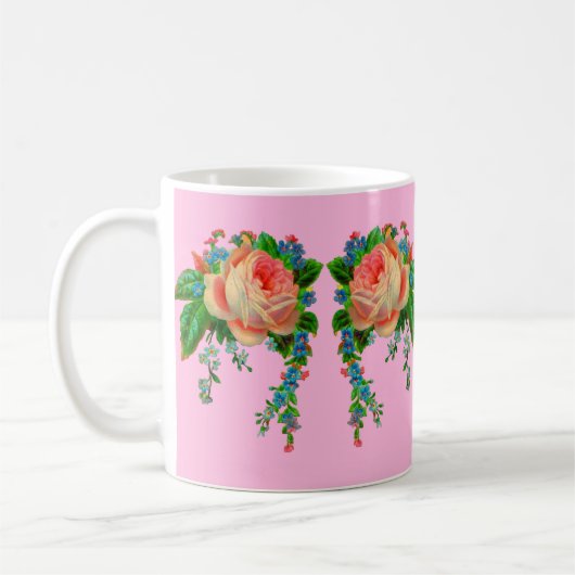 Mug Empreinte florale victorienne (Gauche)