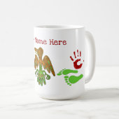 Mug Empreinte Inspiré par les Amérindiens (Devant droit)