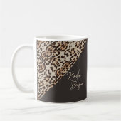 Mug Empreinte Leopard Brown Kinda Bougie (Gauche)
