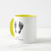 Mug Empreinte personnalisée | Téléchargez Votre Emprei (Devant gauche)