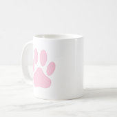 Mug Empreinte rose (Devant gauche)