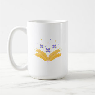 Mug Empreinte ukrainienne - broderie et grain