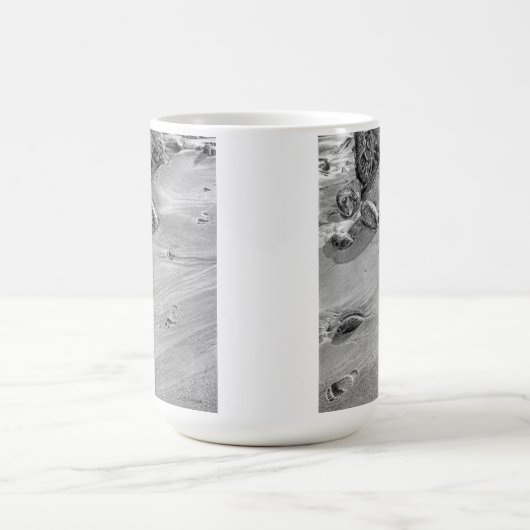 Mug Empreintes dans le sable (Centre)