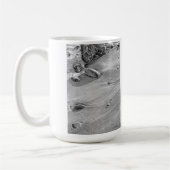 Mug Empreintes dans le sable (Gauche)