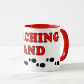 Mug Empreintes de bande de marquage (Devant droit)