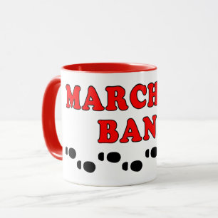 Mug Empreintes de bande de marquage