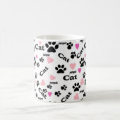 Mug Empreintes de chat (Centre)