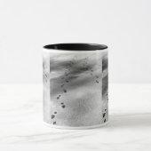 Mug Empreintes de neige (Centre)