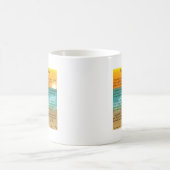 Mug Empreintes de pas dans le sable (Centre)