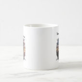 Mug Empreintes de pas dans le sable… (Centre)
