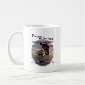 Mug Empreintes de pas dans le sable… (Gauche)