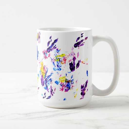 Mug empreintes de pas de pingouin (Droite)